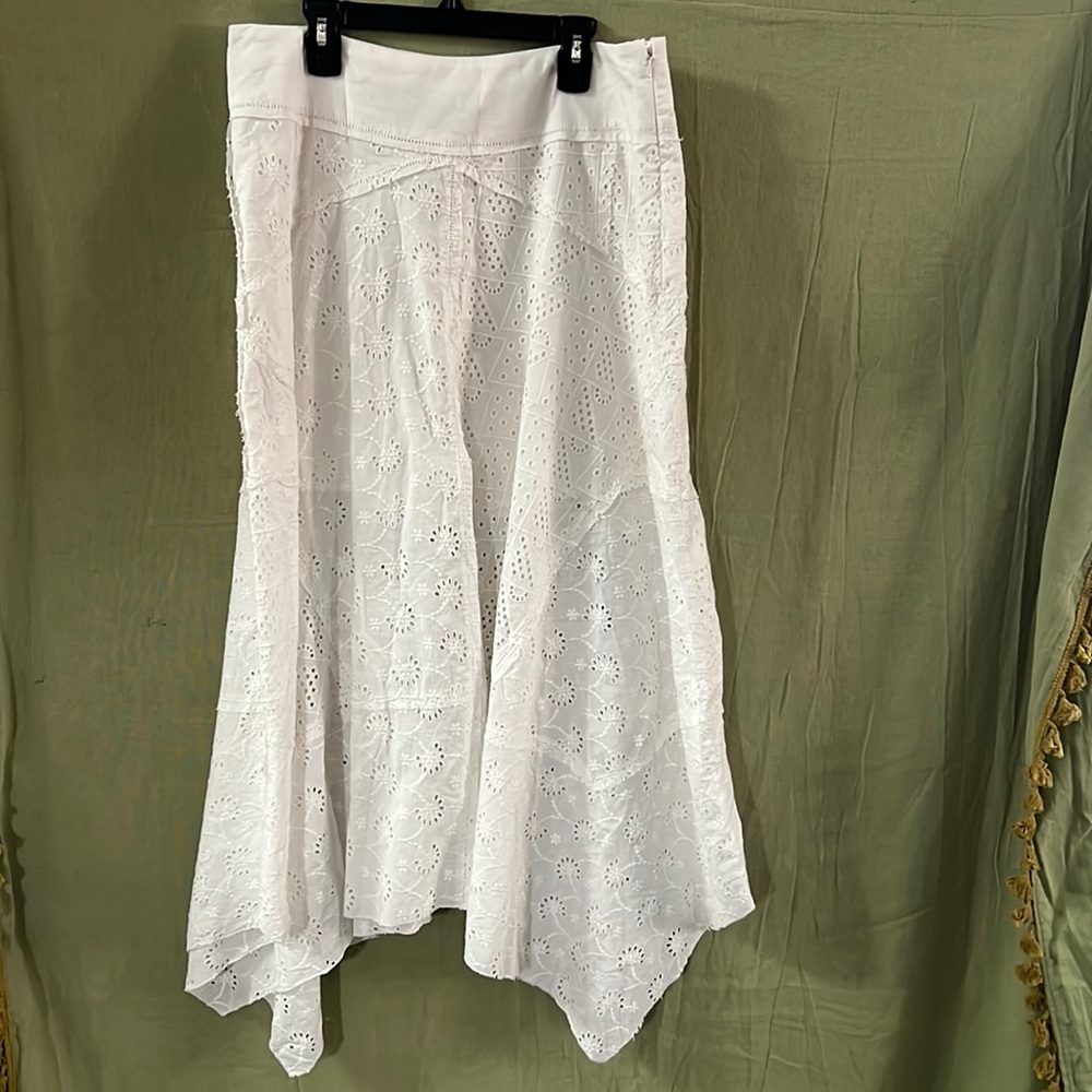 Free People Lace White Skirt NWOT Size 4